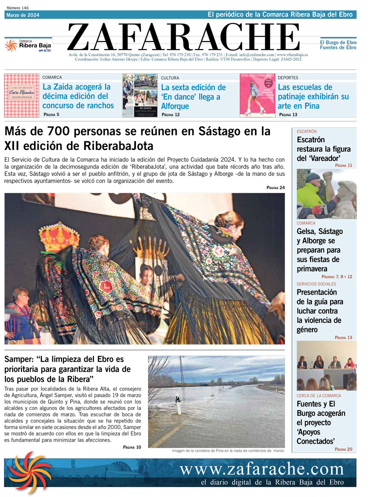 Portada Zafarache marzo 2024