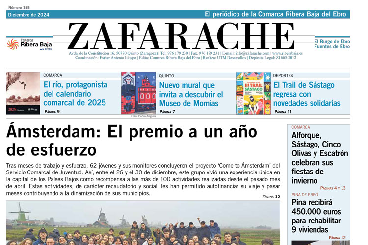 Portada Zafarache diciembre 2024