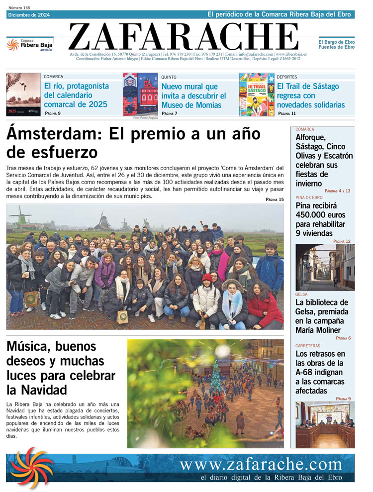Portada Zafarache diciembre 2024