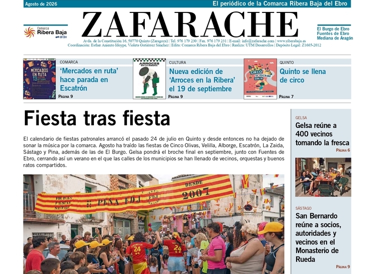 Ya puedes leer on-line el número 175 de Zafarache
