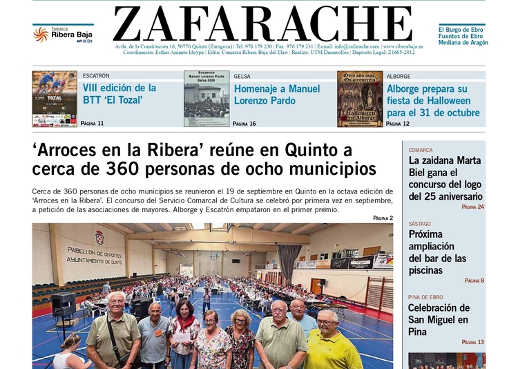 Ya puedes leer el número 176 de Zafarache