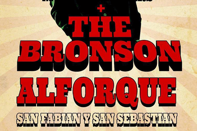 Cartel del concierto de The Bronson en Alforque