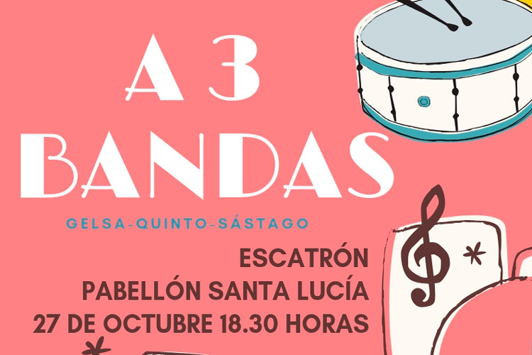 Concierto A tres bandas