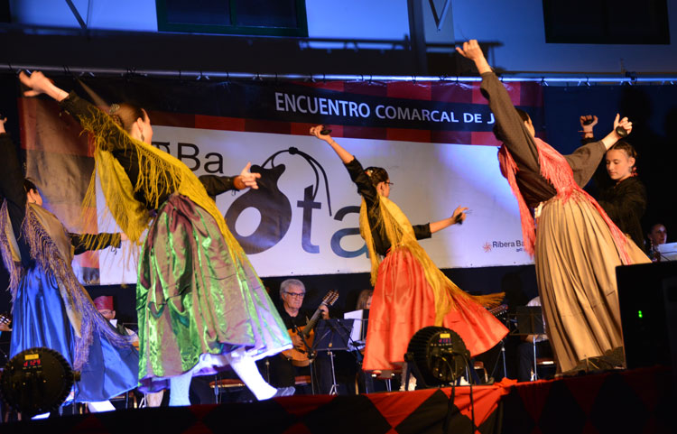 Foto de archivo de la edición de RiberabaJota de 2025, celebrada en Pina.