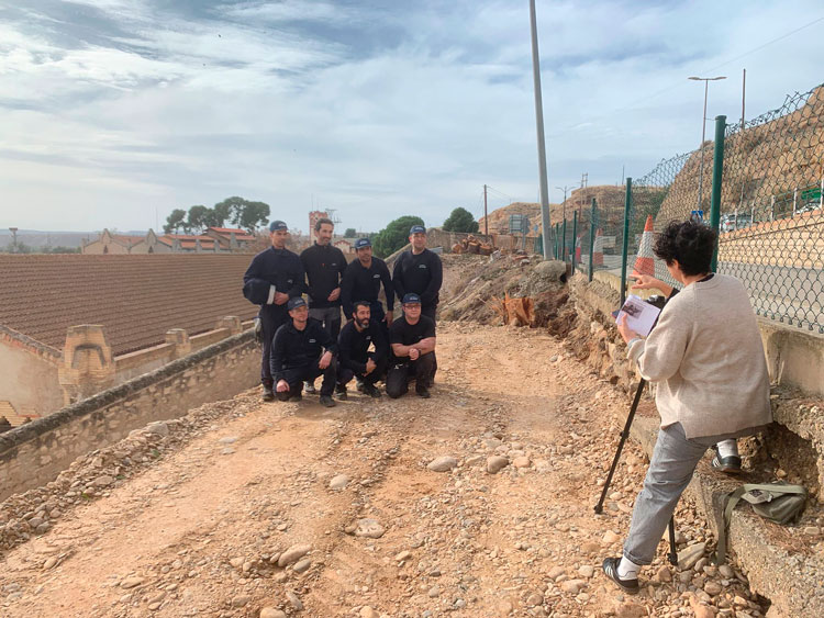 Imagen de la sesión fotográfica de Rayuela celebrada en noviembre. 