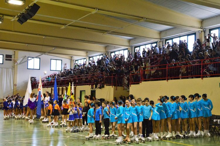 Foto festival de patinaje en Pina de Ebro 2016
