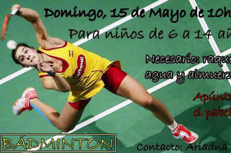 Cartel badminton Quinto