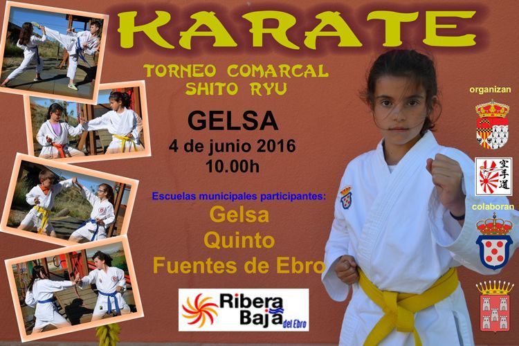 Cartel karate Gelsa 2016