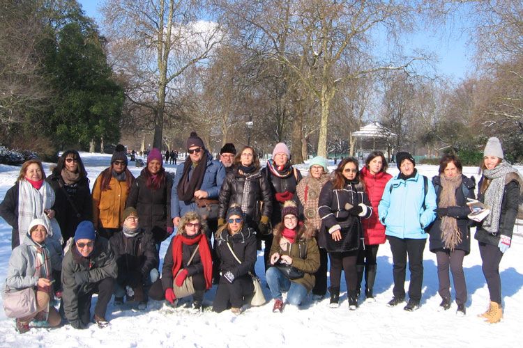 Viaje a Londres alumnos inglés