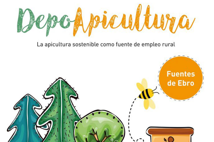 Curso de depoapicultura en Fuentes de Ebro