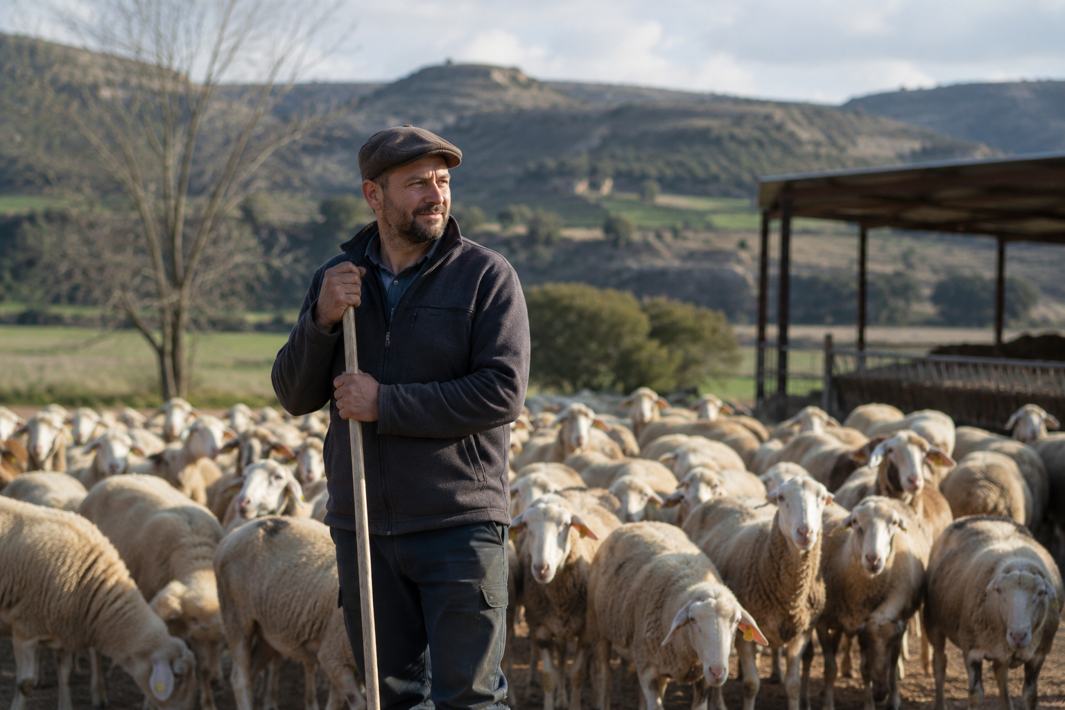 Una ganadería de Pina de Ebro busca pastor para su rebaño de ovejas