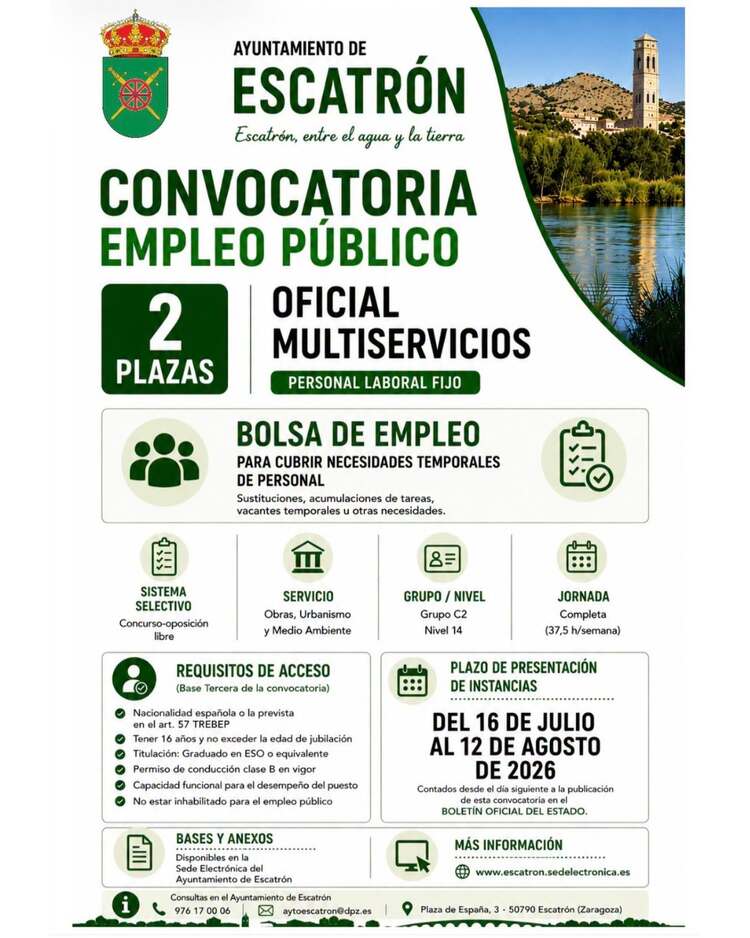 Oferta de empleo