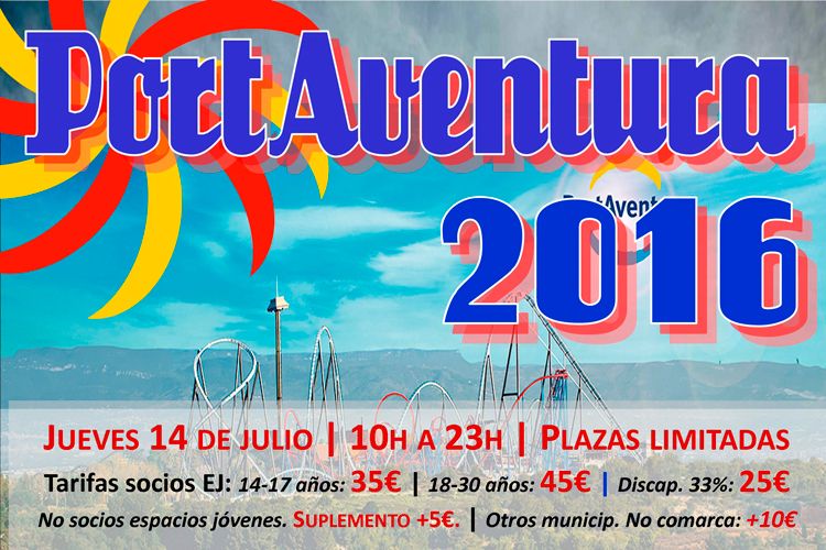 Cartel PortAventura 2016
