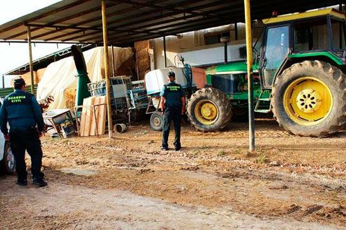 Robos pequeños agricultores