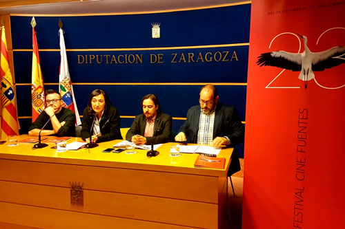Presentación festival cine Fuentes de Ebro