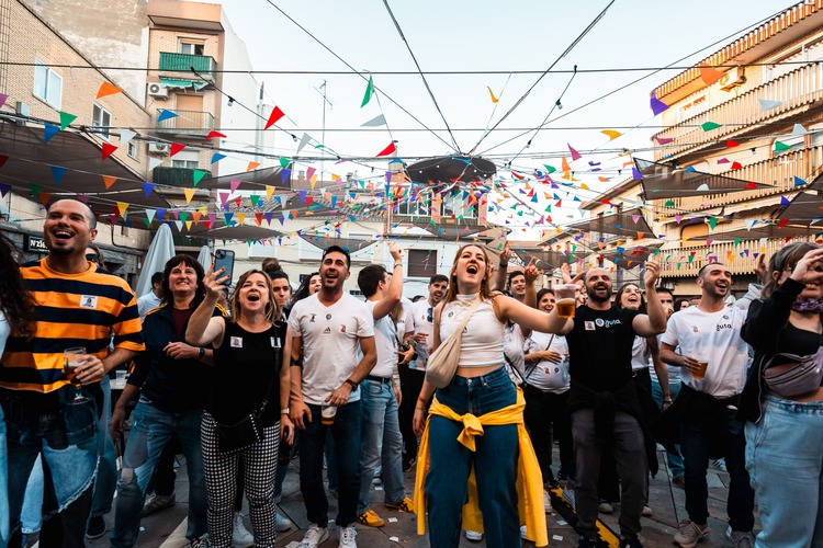 Foto de archivo de las fiestas de San Isidro en Fuentes. Foto: Pilar Villuendas.