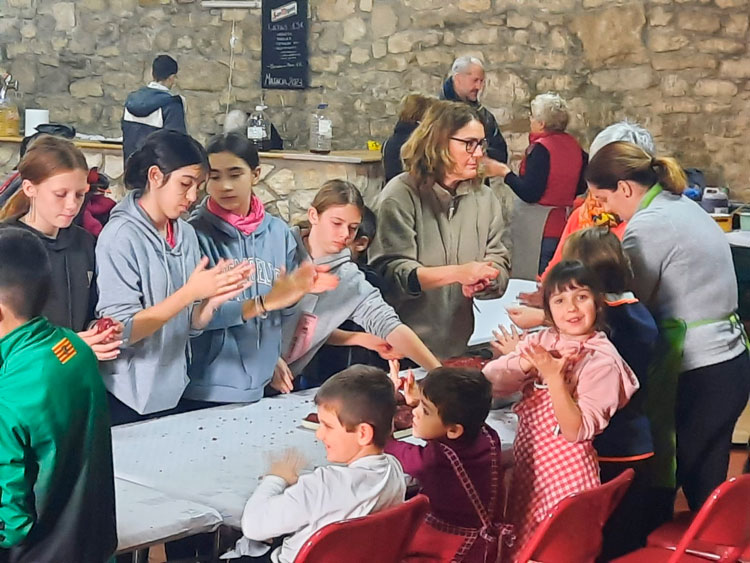 Foto de archivo de la matacía de Alborge de 2023
