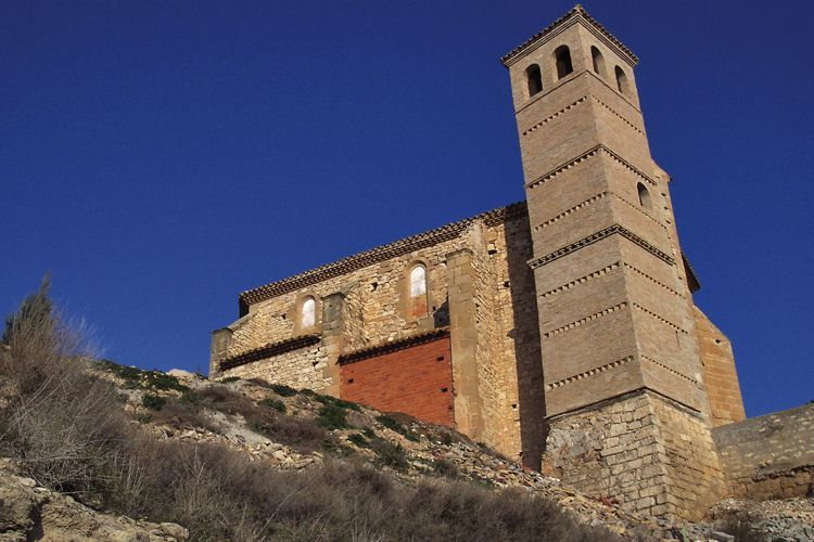 Foto de archivo de la iglesia de San Pedro de Alforque
