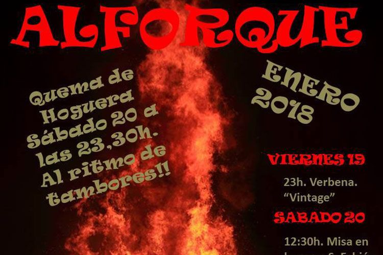 Fiestas de Alforque en honor a San Sebastián