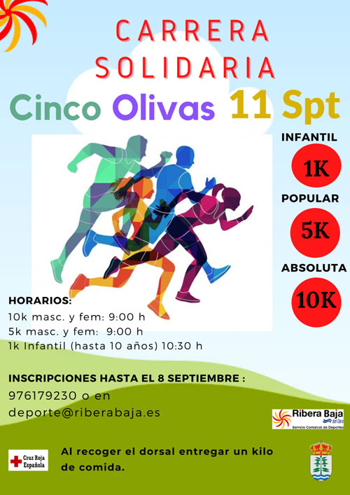 20210825 zafarache cinco olivas carrera solidaria