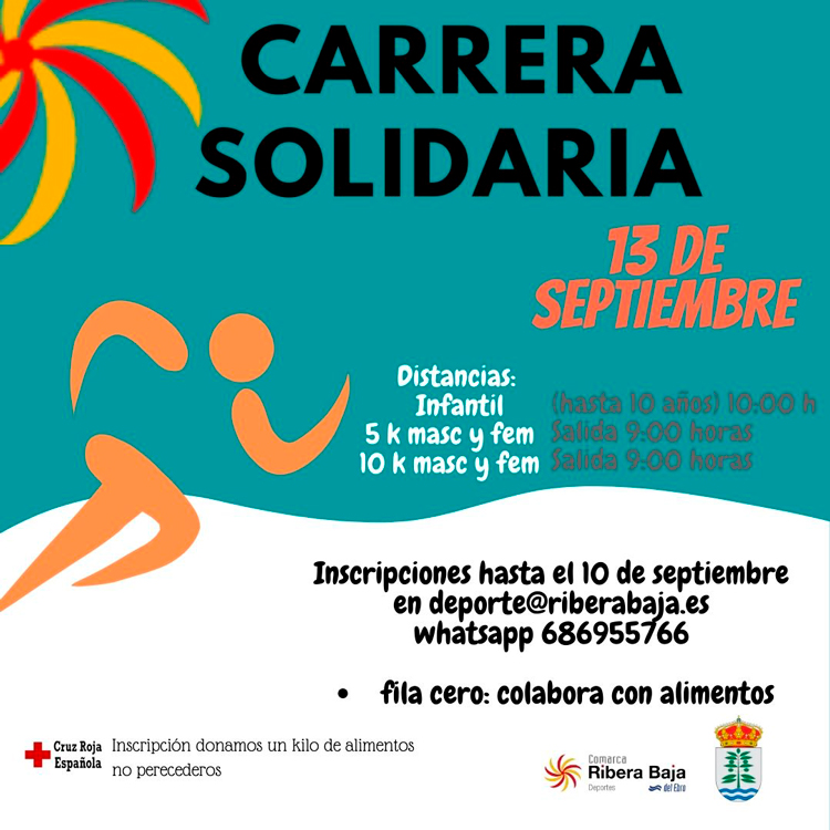 Carrera solidaria Cinco Olivas