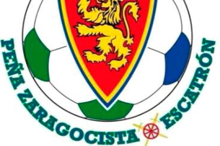 Escudo peña zaragocista Escatrón