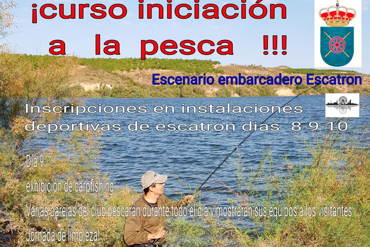 Curso iniciación a la pesca en Escatrón