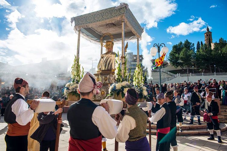 Foto archivo fiestas Escatrón 2017