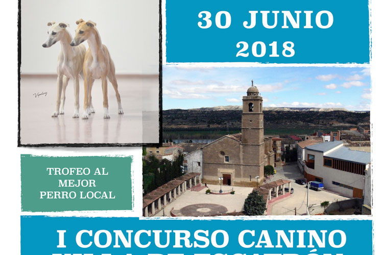 I concurso canino villa de Escatrón