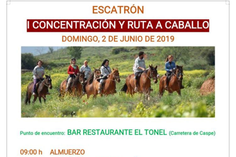 Concentración caballo Escatrón