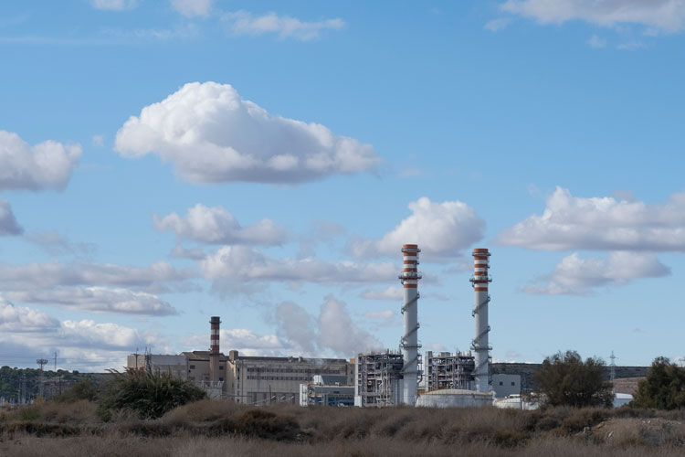Central de ciclo combinado de Repsol en Escatrón