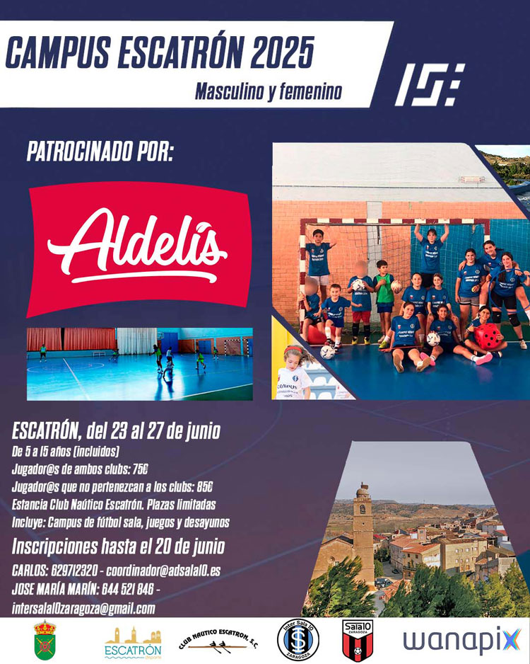Campus fútbol Escatrón