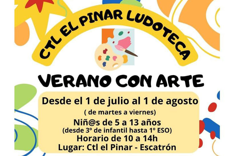 Verano con arte Escatrón