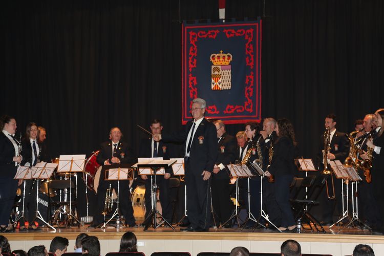 Actuación de la banda de Gelsa