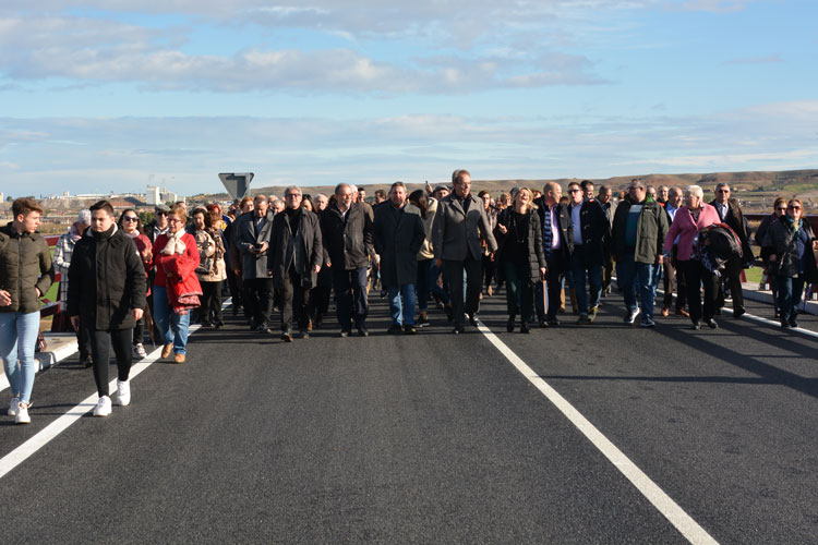 Inauguración puente Gelsa