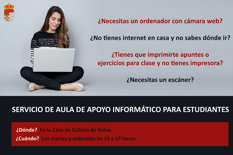 Aula apoyo informático Gelsa