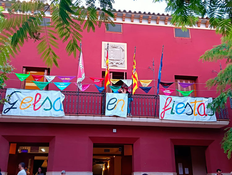 Foto de archivo de las fiestas de Gelsa de Gelsa de 2023