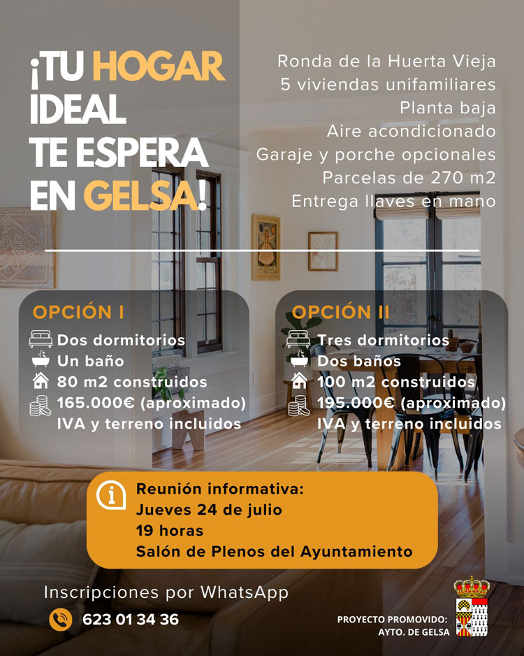 Promoción inmobiliaria Gelsa