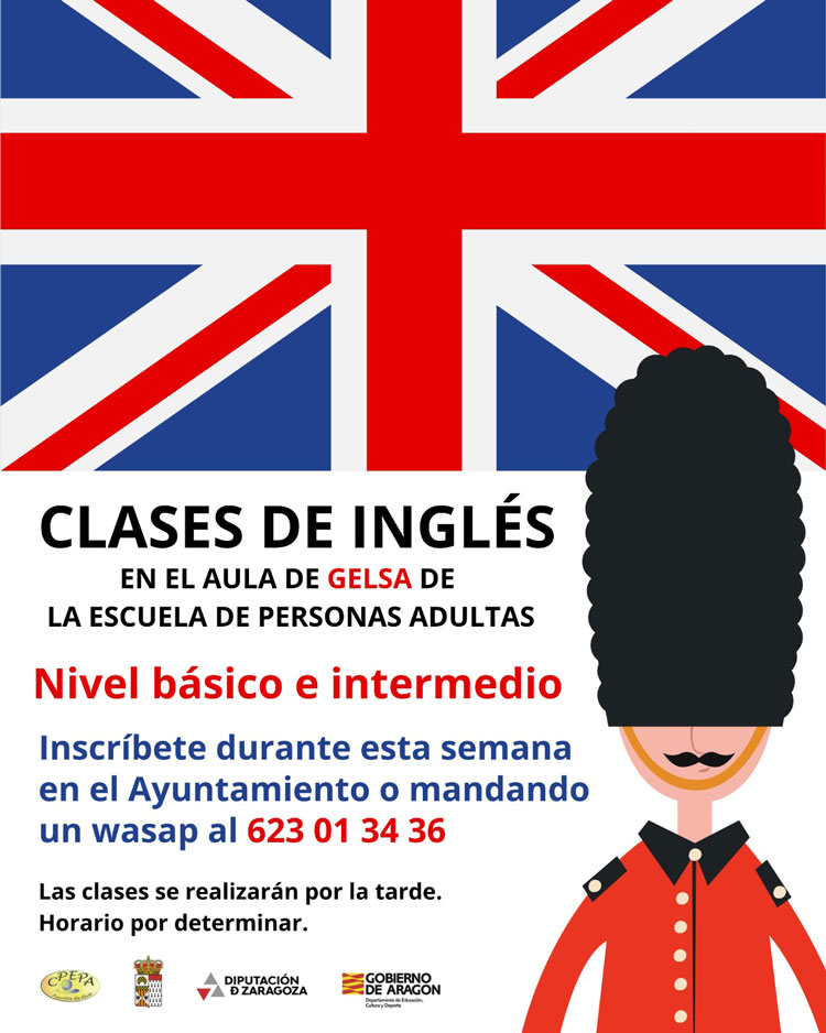 Inglés en Gelsa