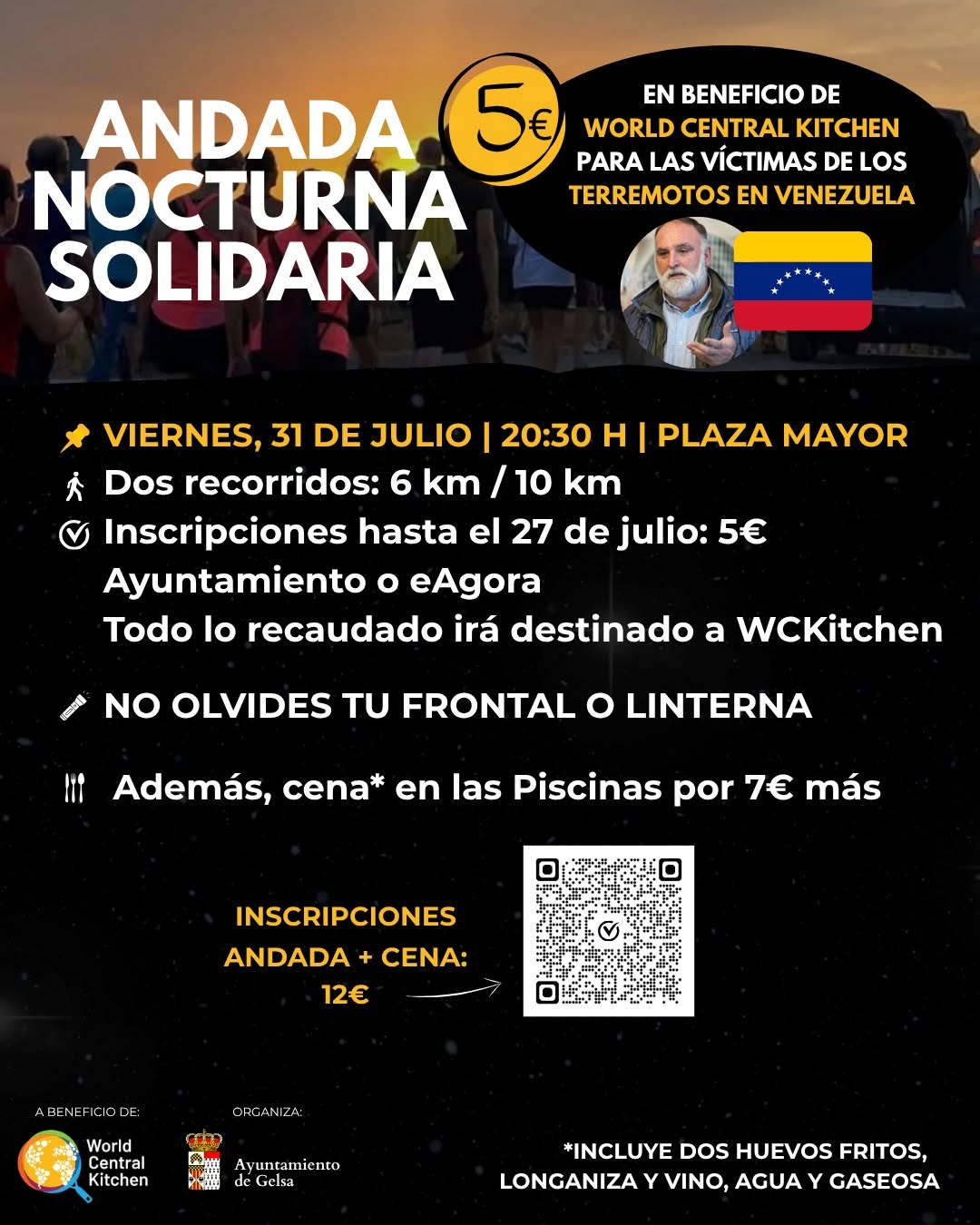 Andada solidaria Gelsa