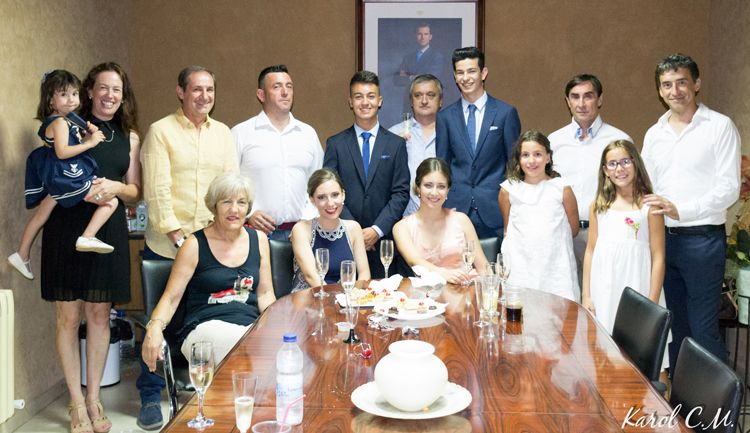 Imagen majas 2017 La Zaida con la corporación municipal. Autora: Karol Cuadrado Mombiela