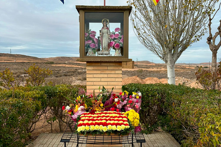 Pilón de Santa Bárbara en La Zaid