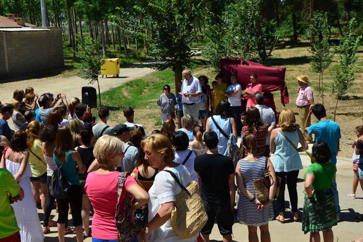 Inauguración del parque de Pina Javier Blasco
