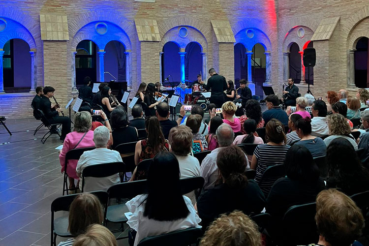 Fin de curso de la escuela de música de Pina en junio de 2023