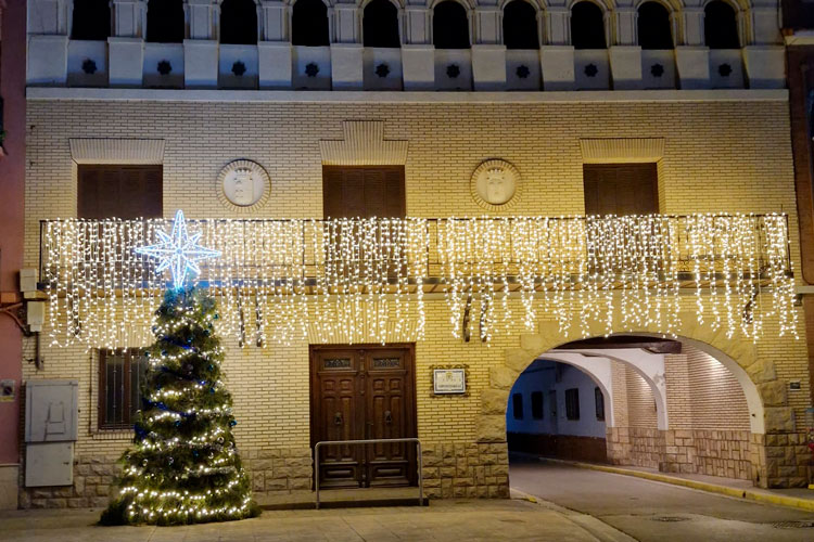 Encendido de Navidad de Pina