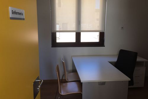 Imagen interior del consultorio médico de Quinto