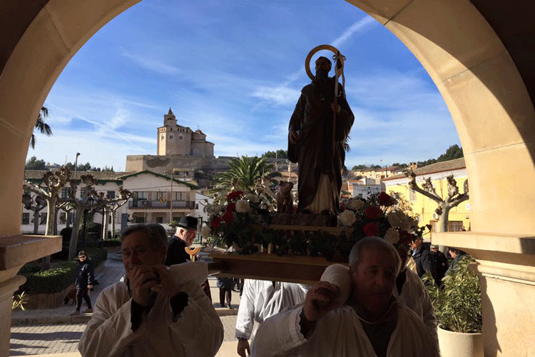 Procesión de San Antón en Quinto
