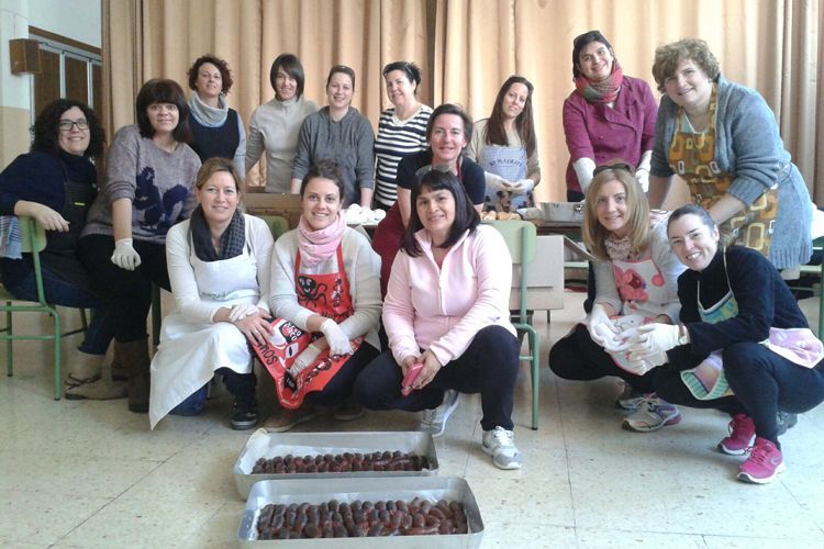 Celebración del jueves lardero en el colegio de Quinto