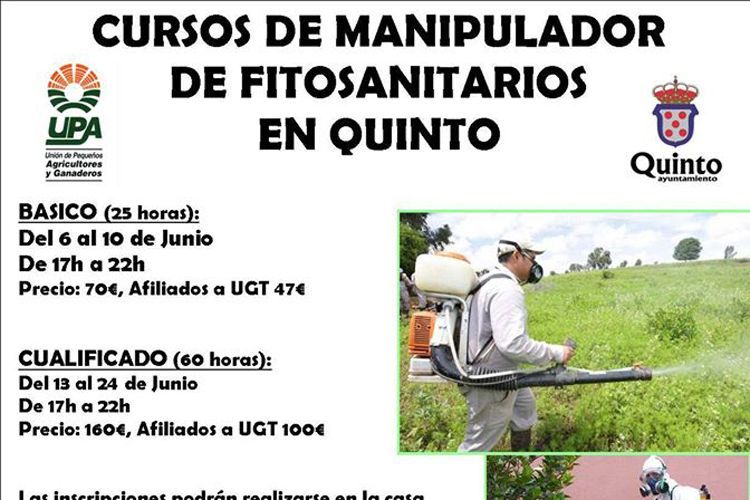 curso fitosanitarios en Quinto