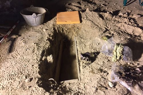 Trabajos de excavación en el Piquete de Quinto